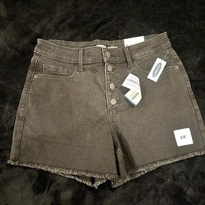 Old Navy Women's Dark Gray Jean Shorts